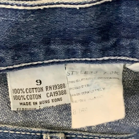 Brittania | Vintage High waisted wide leg jeans no front pockets size 25… - Picture 9 of 10